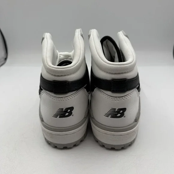 New Balance 650R Angora Pack Shoes Mens Size 9 D White Black Sneakers BB650RWH